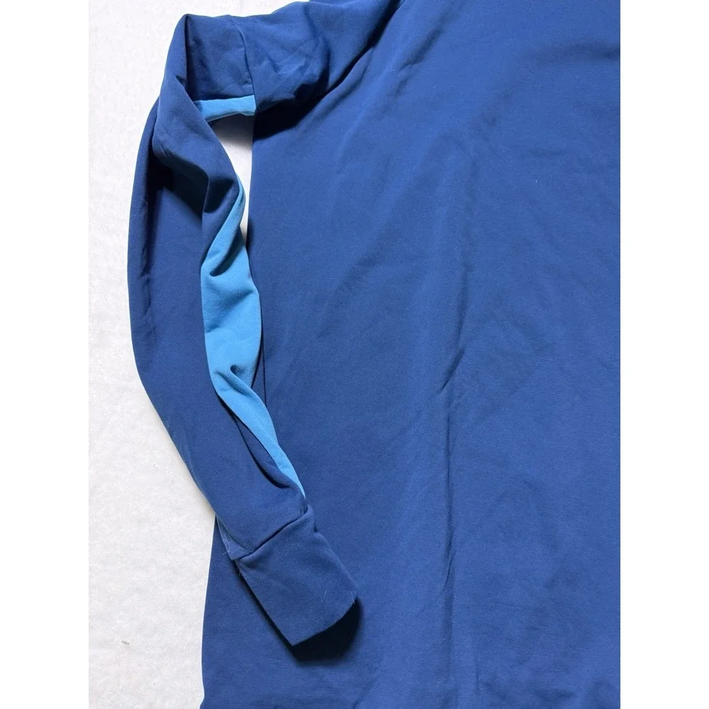 Men's Adidas Climate Boston Marathon 2019 Blue Long Sleeve Shirt XXL
